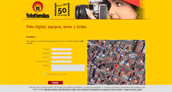 Desktop Screenshot of fototiendas.com